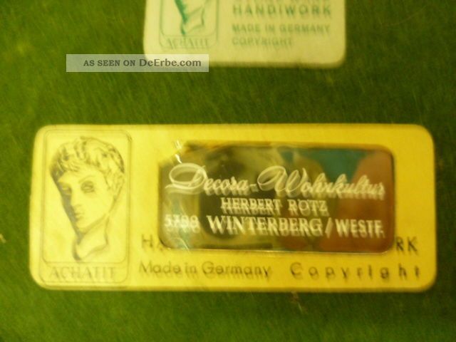 Skulptur Madonna Mit Kind Heiligenfigur Achatit Naturstein Handarbeit 54 Cm Erbe 1950-1999 Bild