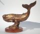 Künstler Bronze Skulptur Der Wal,  Walfisch - Signiert Houska Ab 2000 Bild 1