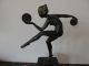 Le Verrier French Art Deco Bronze Statue Figur Sculpture Derenne / Le Faguays 1900-1949 Bild 3