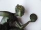 Le Verrier French Art Deco Bronze Statue Figur Sculpture Derenne / Le Faguays 1900-1949 Bild 6