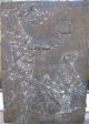 Bronze Wandrelief Kunstobjekt 2x Person 15kg 80x54,  5 Cm Wandbild Relief Skulptur Bronze Bild 8