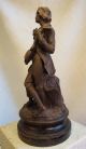 Skulptur,  Figur Paar Von Utzschneider & Co 33 Cm Sehr Dekorativ Aus Keramik 1900-1949 Bild 1
