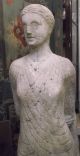 Bildhauer Josef DiethÖr 1919 - 2006 120cm Marmor Statue Einer Antike Nachempfunden 1900-1949 Bild 1