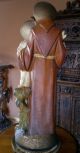 Wunderschöne Figur Heiliger Antonius Mit Jesus Kind Gründerzeit Vor 1900 Bild 9