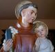 Wunderschöne Figur Heiliger Antonius Mit Jesus Kind Gründerzeit Vor 1900 Bild 5