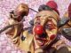 Deko Clown Hangend Am Kabel 60 Cm Lang Und 35 Cm Breit Top Erhalten 1950-1999 Bild 3