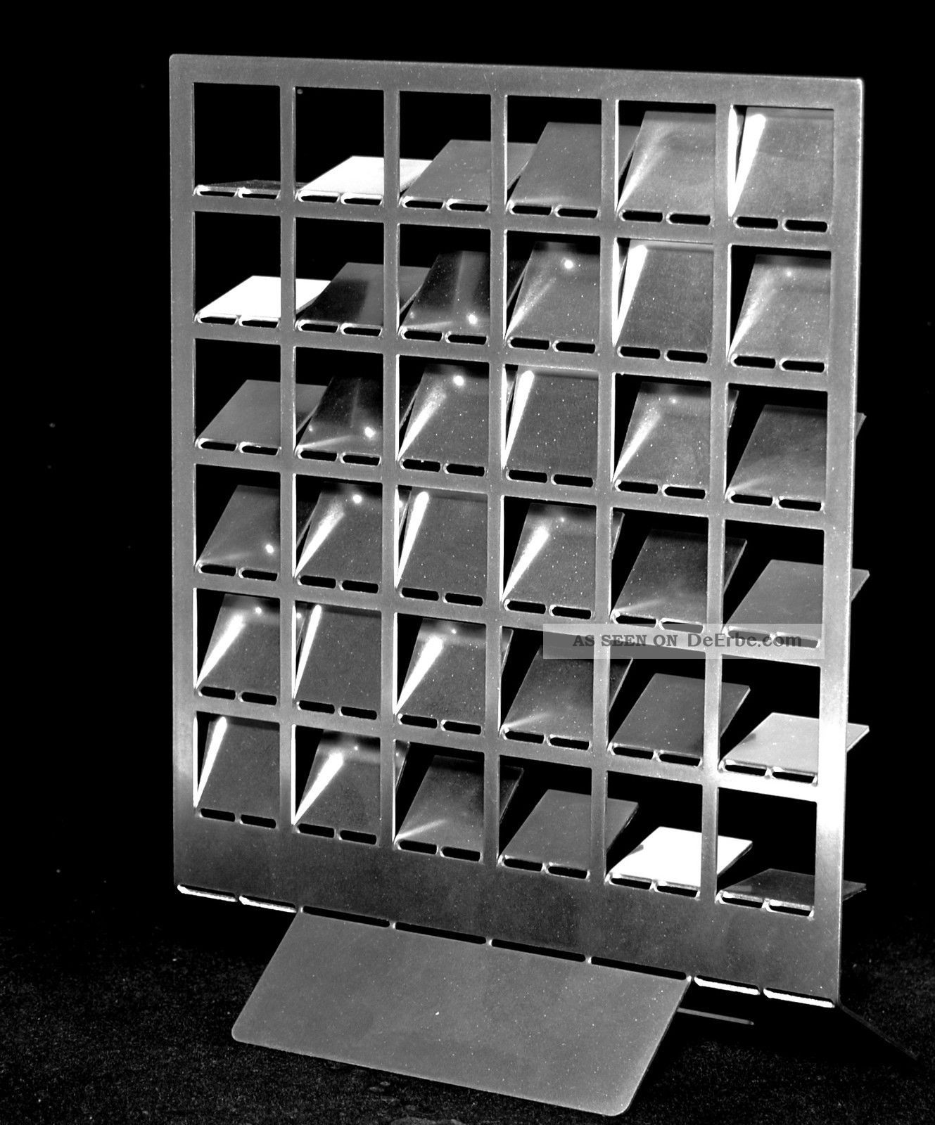 Objekt,  Konkrete Kunst,  Edelstahl,  Handsigniert,  H.  Heinecke,  C20 Originaldrucke 1950-1999 Bild