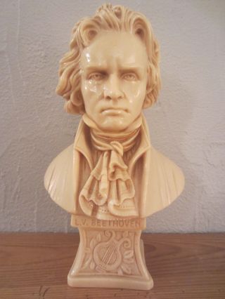 Büste Figur Aus Polystein Ludwig Van Beethoven Bild