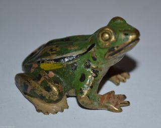 Wiener Bronze Frosch Frog Austria Um 1900 / Figur Bild