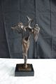 Bronze Skulptur - Surrealistischer Engel 