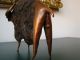 Taurus Stier Buffalo Bison Skulptur Litos 70er Jahre 1950-1999 Bild 4