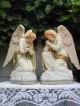 Frankreich Antiker Altar Engel Kirchen Engel Cherub Putto Cherubim Betende Hände Skulpturen & Kruzifixe Bild 11