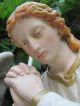 Frankreich Antiker Altar Engel Kirchen Engel Cherub Putto Cherubim Betende Hände Skulpturen & Kruzifixe Bild 1