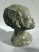 Schwerer Alter Stein / Marmor Skulptur Kopf / Männerkopf 1950-1999 Bild 3
