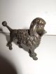 Jugendstil Tier Figur Pudel Königspudell Dog Spritzguss Bronze Zinn 1900-1949 Bild 4