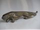 Artdeco Bronze Skulptur Figur Panter Jaguar Wbb Sign. 1920-1949, Art Déco Bild 3