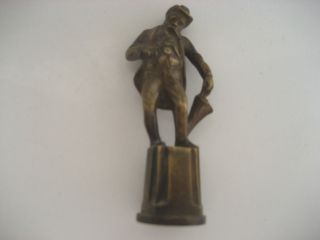 Schöne Bronzefigur Miniatur 