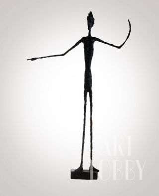Giacometti - Pointing Man - 74 Cm - Bronze Skulptur - Sign.  - Limitiert Bild