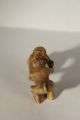 Wiener Bronze Küssende Affen Polychrome Bemalung 1900-1949 Bild 2