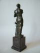 Jugendstil Art Nouveau Franz Iffland Bronze Der Schmied Skulptur Bronce Top 1900-1949 Bild 4