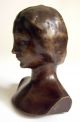 George Minne Bronze Plastik Frauenbüste,  Signiert 1900-1949 Bild 7