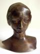 George Minne Bronze Plastik Frauenbüste,  Signiert 1900-1949 Bild 8