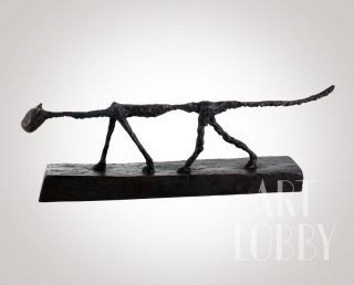 Giacometti - The Cat - Bronze Skulptur - 80 Cm - Sign.  - Limitiert Bild