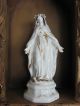 Frankreich Antike Heiligenfigur Maria French Shabby Weiß Porzellan 1900 Figur Skulpturen & Kruzifixe Bild 1