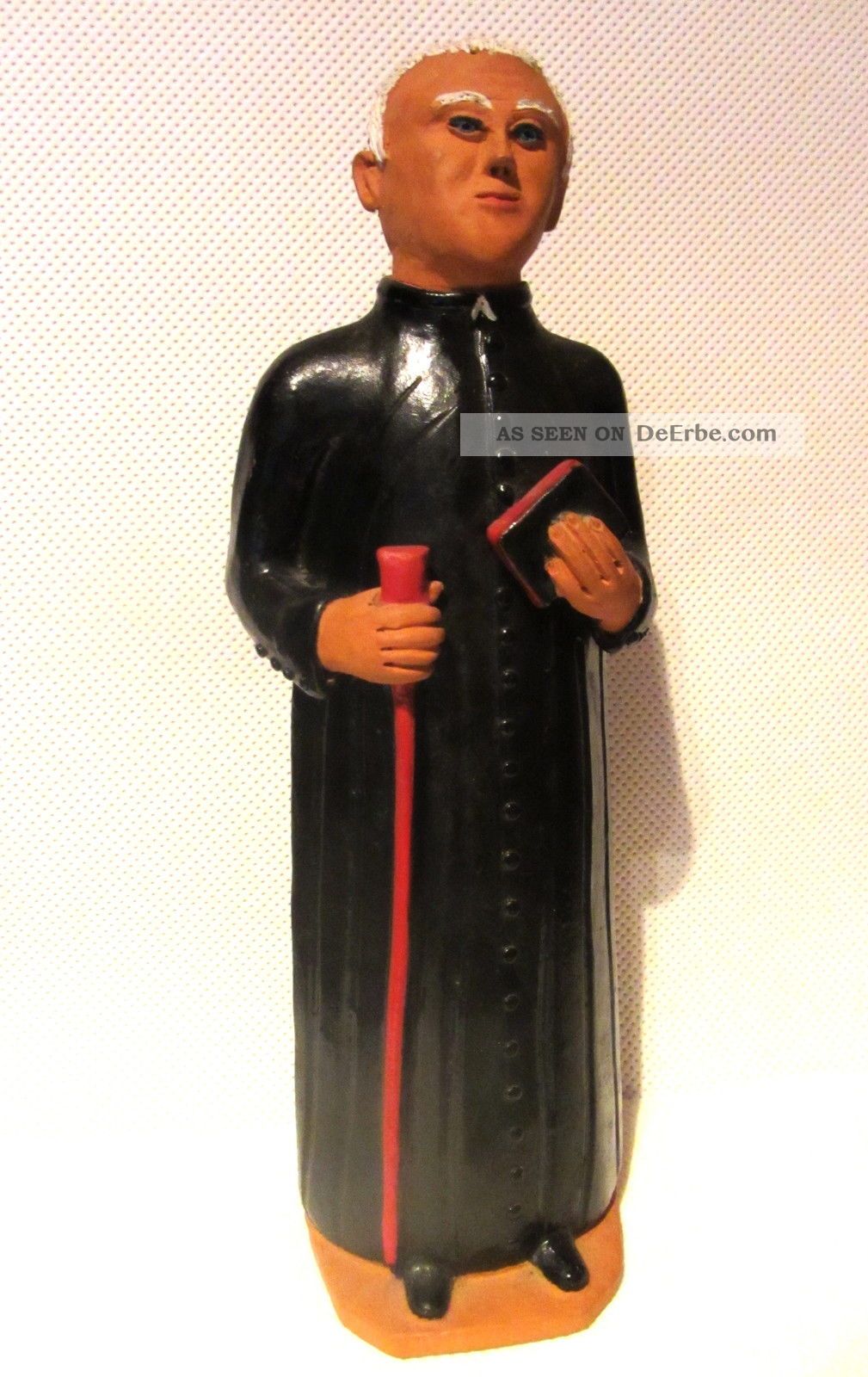 Mestre Elias F.  Dos Santos Terracotta Figur Schüler Des Vitalino 36cm Signiert 1950-1999 Bild