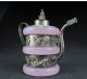 Sammeln Alte Dragon Teekanne,  Jade Tibet Silber,  China Selten Asiatika: China Bild 1