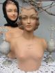 Frankreich Antike Art Deco Mannequin Schaufenster Büste French Shabby Chic Doll 1900-1949 Bild 9