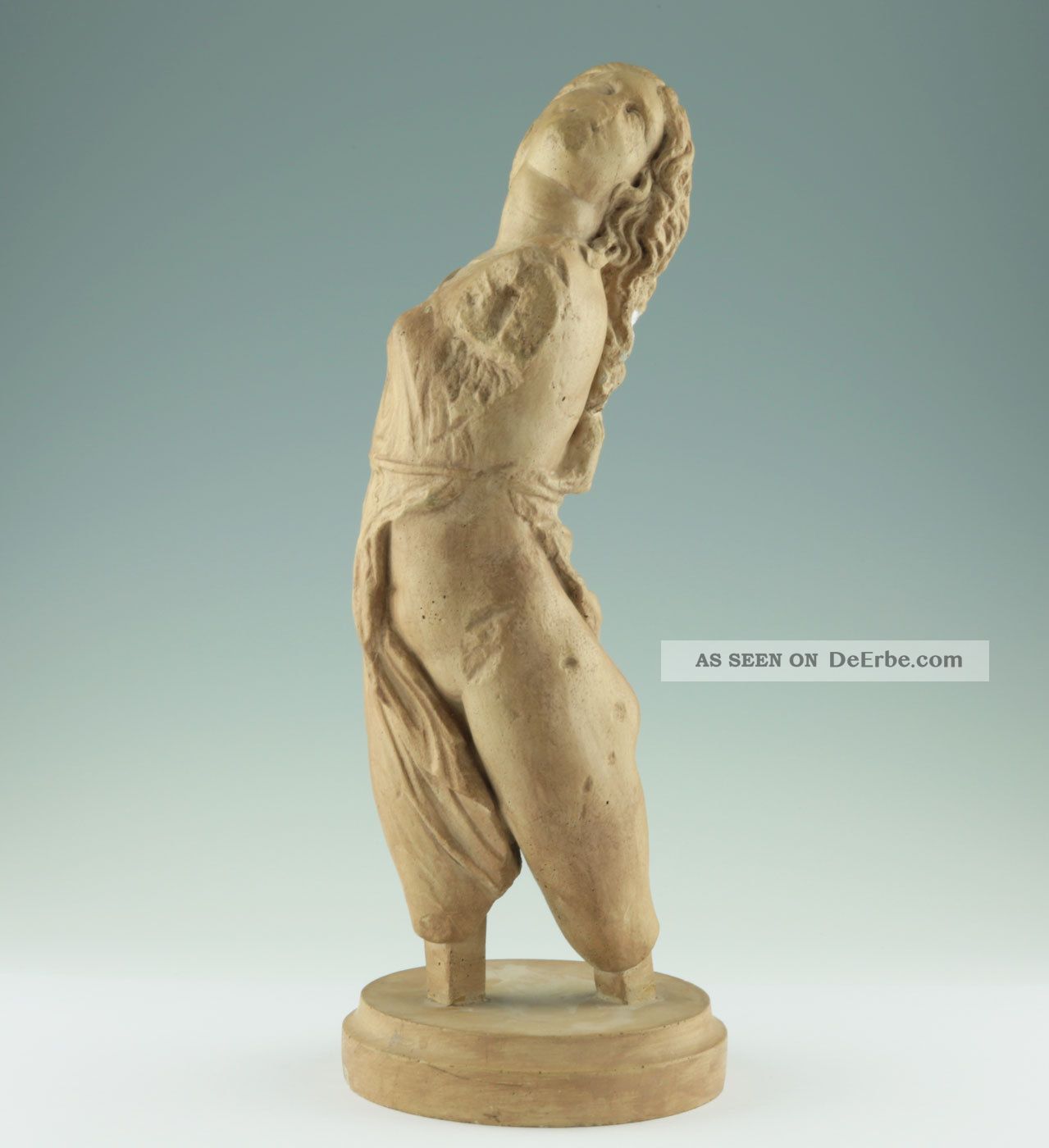 Tanzende Mänade Bacchus Begleiterin 53cm Museumsreplik Figur Sculptur Statue 1900-1949 Bild