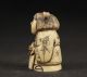 Schöne Sammeln Alte Edle Dame Skulpturen Netsuke,  Rind - Knochen,  China Selten Asiatika: China Bild 2