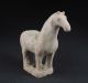 Sammeln Alte Horse Skulpturen,  Terrakotta,  China Selten 19.  Jhd Asiatika: China Bild 2