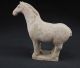 Sammeln Alte Horse Skulpturen,  Terrakotta,  China Selten 19.  Jhd Asiatika: China Bild 3
