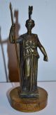 Sehr Feine Bronze Skulptur Von Der Griechischen GÖttin Pallas Athena C1820 Bronze Bild 1
