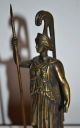 Sehr Feine Bronze Skulptur Von Der Griechischen GÖttin Pallas Athena C1820 Bronze Bild 4