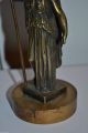 Sehr Feine Bronze Skulptur Von Der Griechischen GÖttin Pallas Athena C1820 Bronze Bild 7