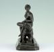J.  H.  Dannecker Ariadne & Panther Skulptur Figur Zinkguss 1890 Skulpture Statue Vor 1900 Bild 3