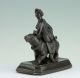 J.  H.  Dannecker Ariadne & Panther Skulptur Figur Zinkguss 1890 Skulpture Statue Vor 1900 Bild 4