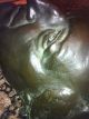 Lauchhammer Bildguss Saudek Goethe Bronze Maske Kunstguss 1931 Übergröße Figur 1900-1949 Bild 2