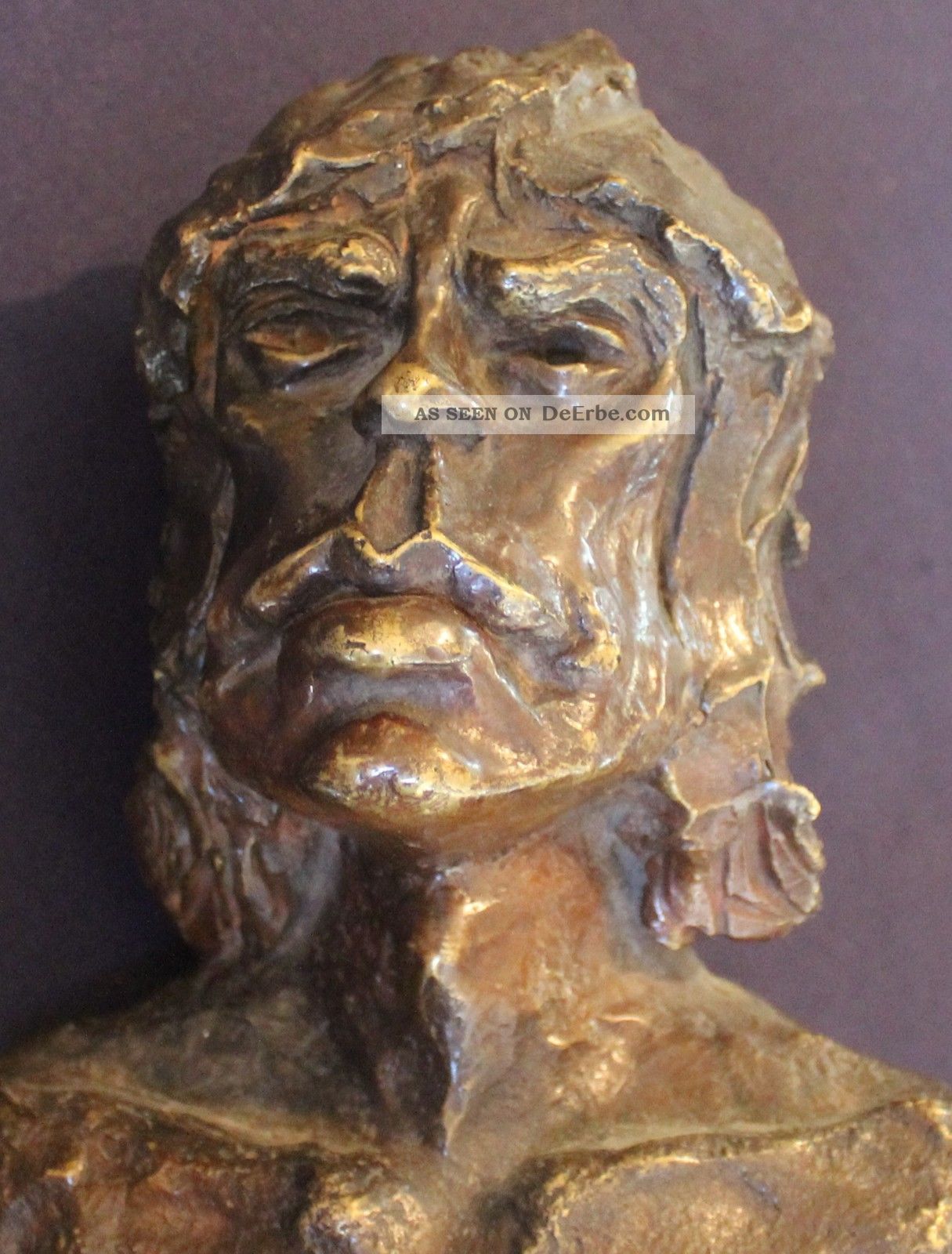 Mick Jagger Bronze Büste 1987 Bronze Bild