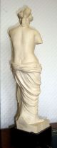 Statue Skulptur Venus Von Milo (aphrodite) Heller Marmor? Ca.  26,  5 Cm 1950-1999 Bild 2
