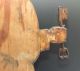 Antike Holz - Figur Hl.  Petrus Mit Schlüssel Auf Geschnitztem Sockel,  88cm Riesig Skulpturen & Kruzifixe Bild 8