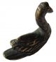Bronzeplastik Figur Skulptur Schwan Schwimmend Bronze Sculpture Swan Floating Ab 2000 Bild 2