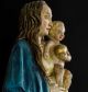 Alte Holz - Madonna Mit Jesuskind,  Hl.  Maria,  Farbig Gefasst,  Schöne Gesichter Skulpturen & Kruzifixe Bild 4
