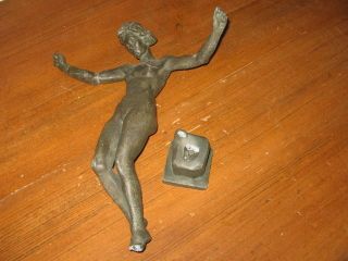 David Fahrner,  Tanzende,  1895 - 1962,  Bronze Figur,  Skulptur Bild