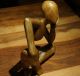 No Body Holz Skulptur Kunst Feng Shui Denker Figur Ohne Bauch Ab 2000 Bild 5