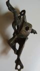 Rar Uralter Bronze Bzw.  Messing Engel Um 1800 Angelot En Laiton Skulpturen & Kruzifixe Bild 8