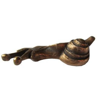 Bronzeplastik Schnecke Bronze Sculpture Snail Bild
